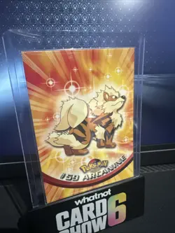 Topps Pokemon 59 Arcanine Blue Label NM - Image 1