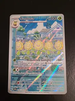 Sunflora 169/167 - Twilight Masquerade Illustration Rare - Pokemon TCG - NM - Image 1