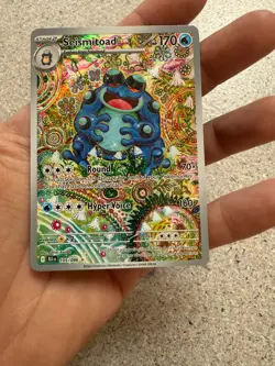 Pokemon Seismitoad 105/086 Sv: Black Bolt Holo. NM PACK FRESH - Image 4