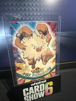 Topps Pokemon 57 Primeape Blue Label NM - Image 1