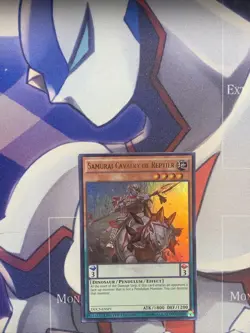 YUGIOH SAMURAI CAVALRY OF REPTIER DOCS-ENSP1 ULTRA LIMITED ED NM - Image 1