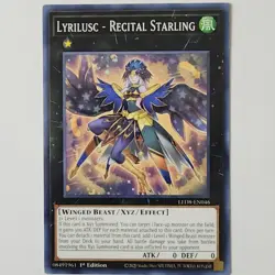 Lyrilusc - Recital Starling - LED8-EN046 - LP - Common - 1st ed - Yugioh - Image 1