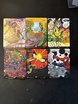 Magic The Gathering Marvels Spider-Man Showcase Lot 6 Cards Non Foil - Image 1