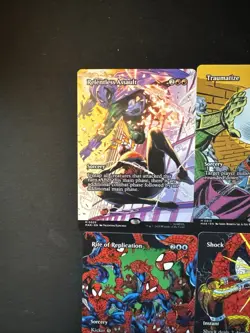 Magic The Gathering Marvels Spider-Man Showcase Lot 6 Cards Non Foil - Image 2