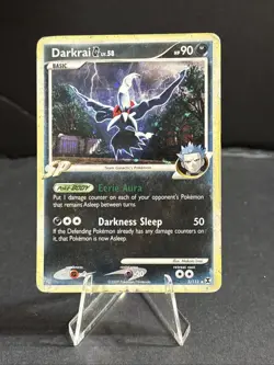 DARKRAI 2009 Pokemon TCG Rising Rivals Reverse Holo Rare Card #3/111 - Image 1