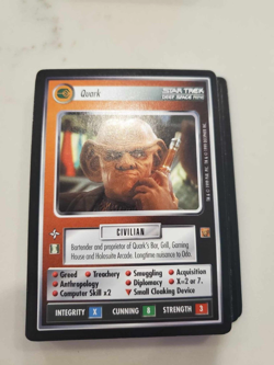 Star Trek CCG 1E Rules Of Acquisition ROA Complete Set 130 Cards QUARK M/NM HTF - Image 2