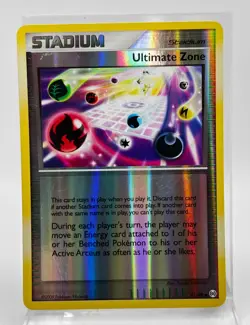 Ultimate Zone 91/99 Reverse Holo Pokemon Card 2009 Arceus LP - Image 1