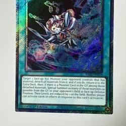 Xyz Encore RA02-EN059 (NM) 1st Edition Platinum Secret Rare Yu-Gi-Oh Card - Image 5