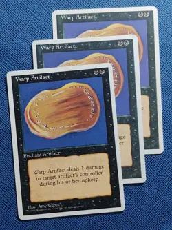 MTG 1x Warp Artifact LP Fourth 4th Edition (multi available 2 3 4) Magic - Image 2