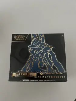 Pokemon Center Mega Evolution Elite Trainer Box ETB Lucario NEW AND SEALED ✅ - Image 4