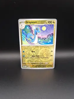 Pokemon TCG Dragonair Scarlet & Violet-151 148/165 Reverse Holo Uncommon - Image 1