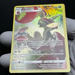 Pokemon Flapple #TG02 Astral Radiance Holo NM OC MISCUT ERROR + ALIGNMENT DOT - Image 4