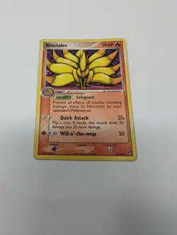 Pokemon TCG Ninetales EX Power Keepers 19 Regular Rare Hp - Image 1