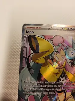 Iono 254/193 Pokemon TCG Paldea Evolved Holo Ultra Rare Full Art - NM - Image 5