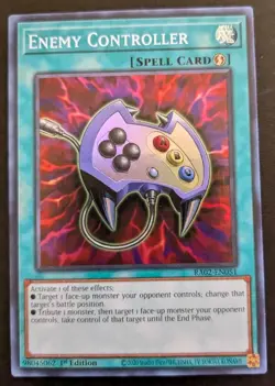 Enemy Controller RA02-EN051 1st Ed. Super Rare Rarity Collection II Yu-Gi-Oh! - Image 1