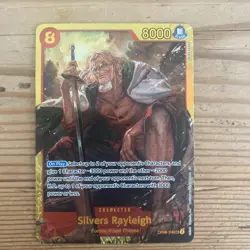 Silvers Rayleigh | OP08-118 SEC | One Piece Card Game | PRB-02 - Image 1