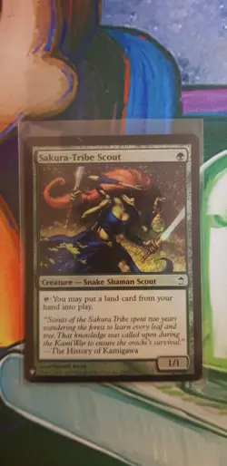 Sakura-Tribe Scout FOIL - Near Mint - MTG Magic Card - Image 1