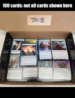 x1 MTG cards bulk lot **100 Cards** [Box ID: TAI3] - Image 1