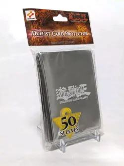 Yugioh Duelist Card Protector Metallic Silver Sealed brand new Konami 50 Sleeves - Image 3
