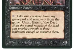 Eater of the Dead 44/119 The Dark 1994 DRK Lightly Played LP Uncommon MTG Magic - Image 4