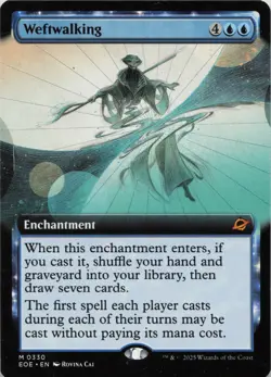 Weftwalking (Extended Art) M Edge of Eternities 330 - LP - Image 1