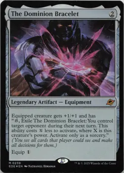The Dominion Bracelet - FOIL - M Edge of Eternities 239 - MTG - Image 1
