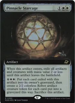 Pinnacle Starcage (Extended Art) - FOIL - R Edge of Eternities 322 - MTG - Image 1