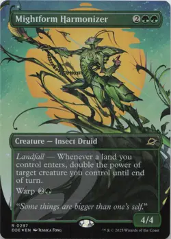 Mightform Harmonizer (Borderless) - FOIL - R Edge of Eternities 297 - MTG - Image 1