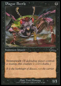 Plague Beetle x4 4x Urza's Legacy NM MTG - Image 1