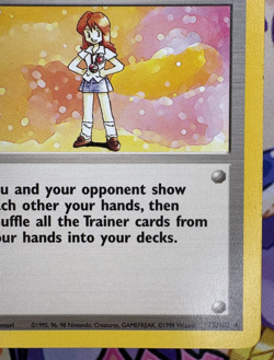 ✨1c Start✨ Lass 75/102 WOTC Base Set Pokemon Trading Card Game 1999 🌺 - Image 4