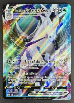 Ice Rider Calyrex VMAX 046/198 Holo Rare - Chilling Reign - Pokemon TCG - NM - Image 1