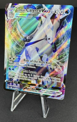 Ice Rider Calyrex VMAX 046/198 Holo Rare - Chilling Reign - Pokemon TCG - NM - Image 3