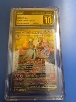 Pokemon Scarlet & Violet Base Sir Gardevoir EX 245/198 CGC 10 Pristine - Image 1