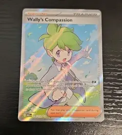 Wally's Compassion 176/132 Full Art Ultra Rare - Pokemon TCG: Mega Evolution NM - Image 1