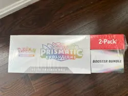 Pokemon Prismatic Evolutions Elite Trainer Box, Booster Buddle Costco 2-Pack - Image 3