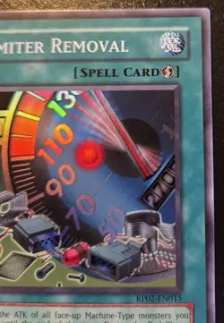 Limiter Removal RP02-EN015 Unlimited Super Rare Retro Pack 2 (2025) Yu-Gi-Oh TCG - Image 3