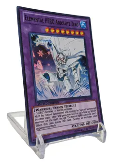 Yugioh Elemental HERO Absolute Zero GENF-ENSE1 Super Rare Limited Edition LP - Image 3