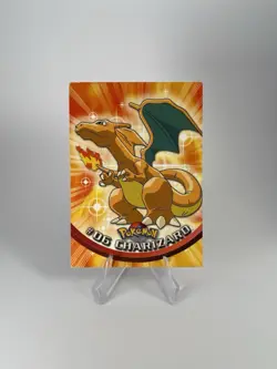 Pokemon TCG - Topps Charizard #06 - Series 1 Black Back - Non-Holo Card - Nm - Image 1