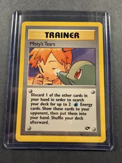Pokemon TCG Misty's Tears Gym Challenge Card 118/132 - Image 3
