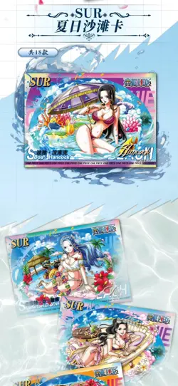 New One Piece Doujin Trading Card Premium 13 Pack Anime CCG Box Echoes - Image 3