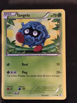 Tangela 1/113 - Legendary Treasures - Common - Pokemon Card TCG - Image 1