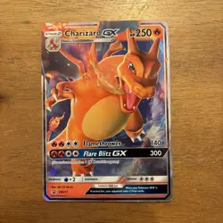 Pokemon TCG Card Charizard GX SM211 - Black Star Promo Holo - NM - Image 1