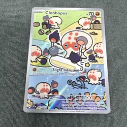 Clobbopus Illustration Rare NEAR MINT Surging Sparks Pokemon Card 207/191 - Image 1