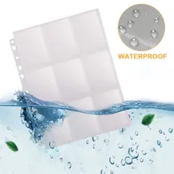 1800 Pocket Trading Card Album Binder Protector Page Sleeves 100 Sheets Baseball - Image 3