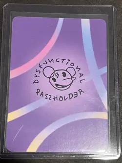 Pokenot Flameo Flareon #136 - Dysfunctional Passholder Pokenots 151 Card NM - Image 2