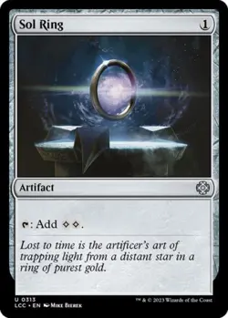~ Sol Ring ~ NM ~ Commander: The Lost Caverns of Ixalan ~ MTG ~ - Image 1