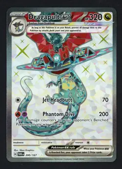Dragapult ex 200/167 Twilight Masquerade Ultra Rare Pokemon TCG - Image 1