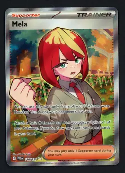 Mela 140/131 Prismatic Evolutions Ultra Rare Pokemon TCG - Image 1