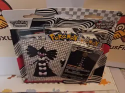 Pokemon Scarlet and Violet SV10.5 White Flare Tech Sticker Collection 3 Pack - Image 1