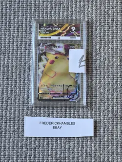 Pokemon TCG Pikachu VMAX 2021 VMAX Climax Japanese Holo Ace 9 Mint #046 - Image 1